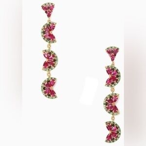 Kate Spade Watermelon Linear Earrings